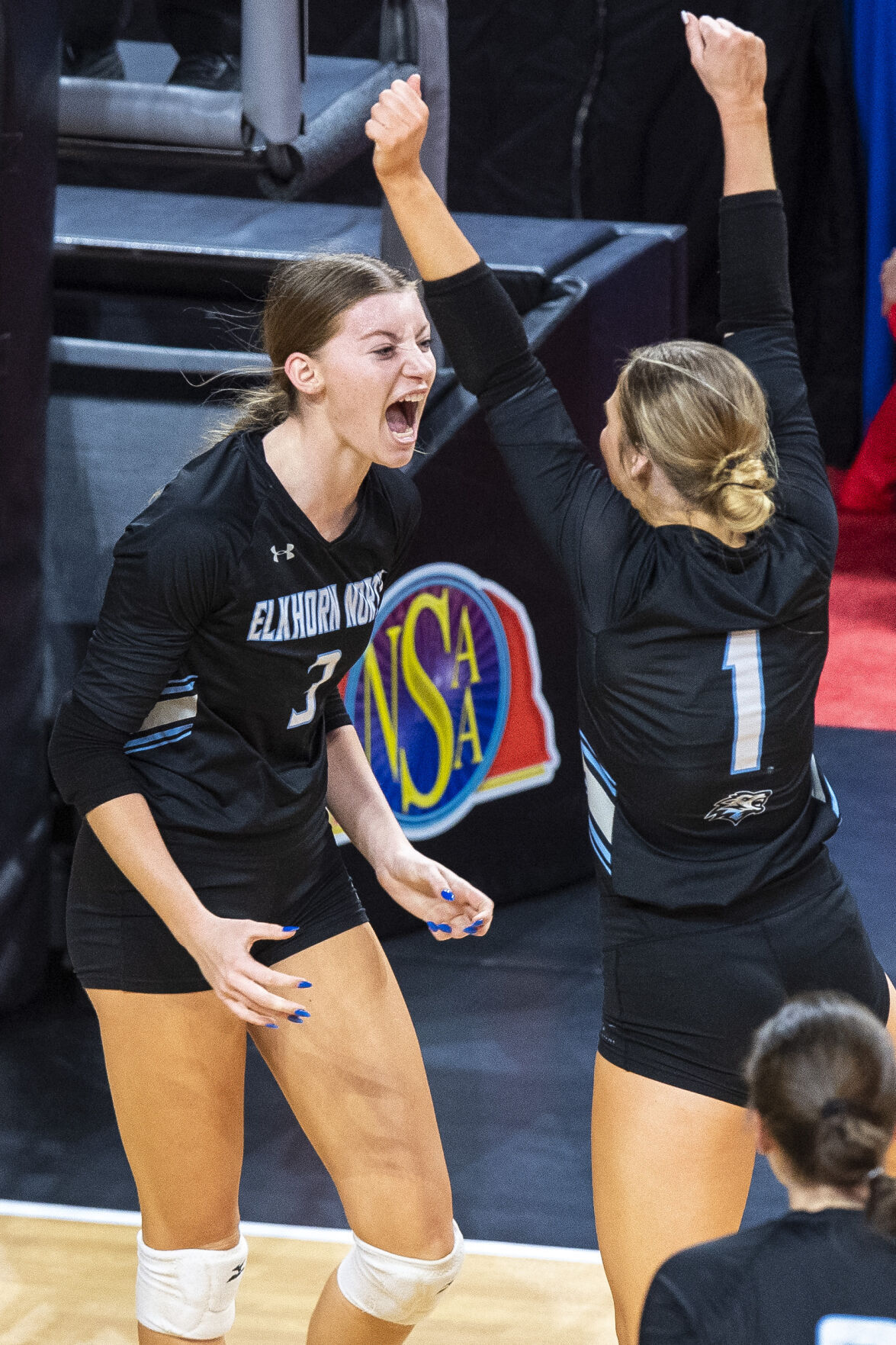 Class B state volleyball: Elkhorn North vs Bennington